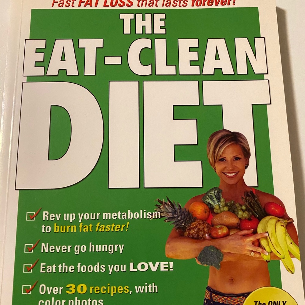 The EAT-CLEAN Diet by Tosca Reno...Softcover Book